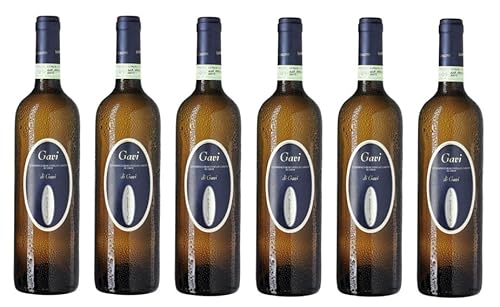6x 0,75l - La Merlina - Gavi di Gavi D.O.C.G. - Piemonte - Italien - Weißwein trocken von Wein- und Genießerparadies