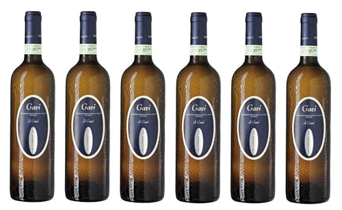 6x 0,75l - La Merlina - Gavi di Gavi D.O.C.G. - Piemonte - Italien - Weißwein trocken von Wein- und Genießerparadies