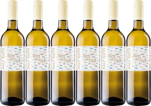 6x Riesling 'Wein zum Fisch' 2021 - Wein & Secco Köth GmbH, Pfalz - Weißwein von Wein & Secco Köth GmbH