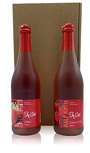 Palio Secco Erdbeer und Erdbeer-Chili im Geschenkkarton von Wein & Secco Köth