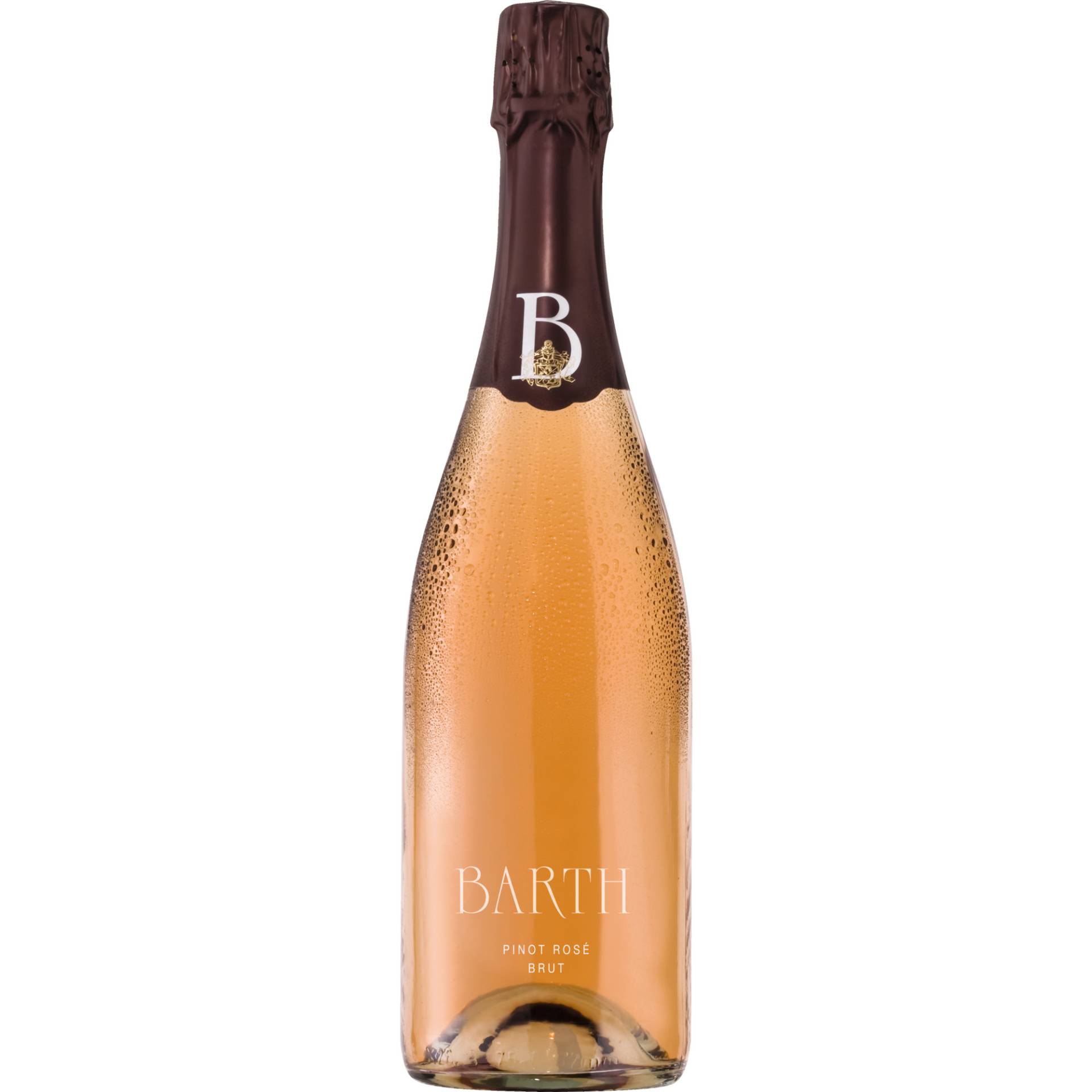 Barth Pinot Rosé Sekt, Brut, Deutscher Sekt b.A. Rheingau, Rheingau, Schaumwein Barth Pinot Rosé Sekt, Brut, Deutscher Sekt b.A. Rheingau, Rheingau, Schaumwein von Wein-und Sektgut Barth, D - 65347 Hattenheim