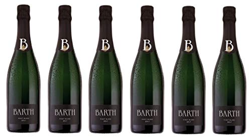 6x 0,75l - Wein- und Sektgut Barth - Pinot Blanc-Sekt - brut - Rheingau - Deutschland - Schaumwein trocken von Wein- und Sektgut Barth
