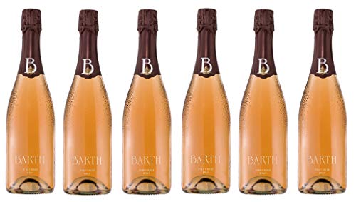 6x 0,75l - Wein- und Sektgut Barth - Pinot Rosé-Sekt - brut - Rheingau - Deutschland - Rosé-Schaumwein trocken von Wein- und Sektgut Barth