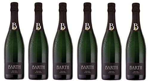 6x 0,75l - Wein- und Sektgut Barth - Riesling-Sekt - extra-brut - Rheingau - Deutschland von Wein- und Sektgut Barth