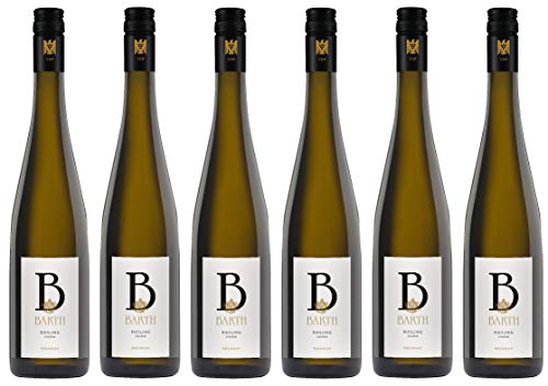 6x 0,75l - Wein- und Sektgut Barth - Riesling - trocken - VDP.Gutswein - Qualitätswein Rheingau - Deutschland - Weißwein trocken von Wein- und Sektgut Barth