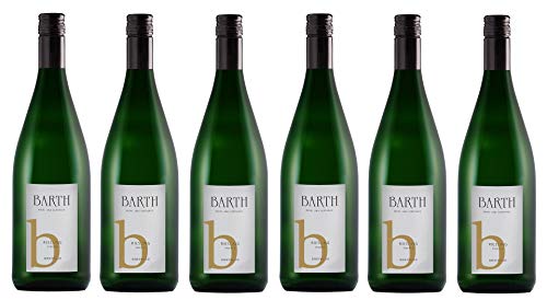 6x 1,0l - Wein- und Sektgut Barth - Riesling trocken - Qualitätswein Rheingau - Deutschland - Weißwein trocken von Wein- und Sektgut Barth