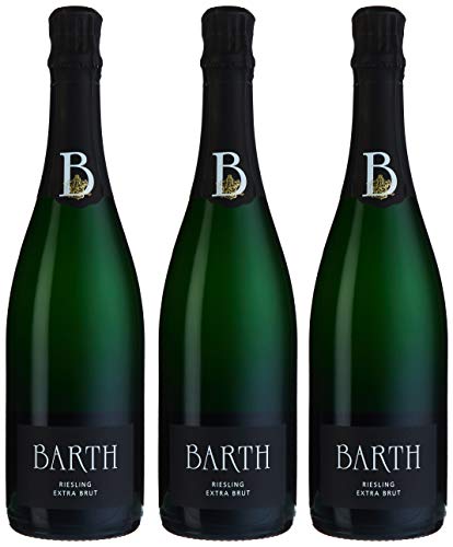 Wein- und Sektgut Barth Hattenheim Riesling extra Brut Rheingau Sekt b. A. (3 x 0.75 l) von Wein- und Sektgut Barth
