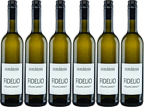 6x 'Fidelio' Riesling 2021 - Wein- und Sekthaus Georg Messer, Pfalz - Wei?wein von Wein- und Sekthaus Georg Messer