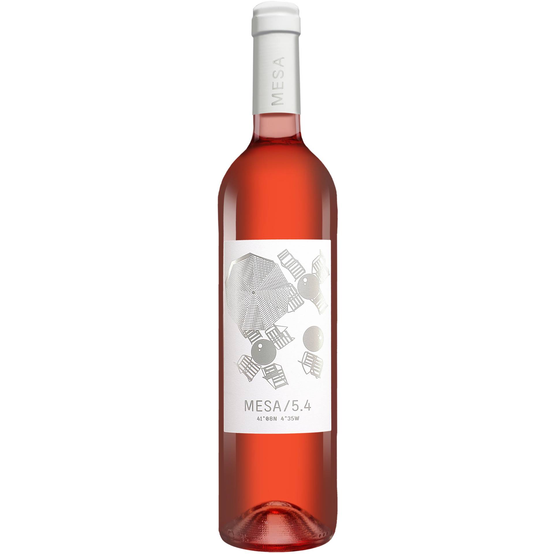 MESA/5.4 Rosado  0.75L 12.5% Vol. Roséwein Trocken aus Spanien von Wein & Vinos - Das Mesa-Projekt