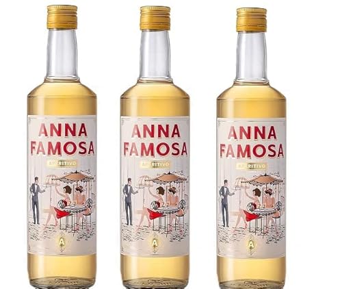 3 Flaschen Anna Famosa Aperitivo a 0,7l 15% Vol. 3 Flaschen Anna Famosa Aperitivo a 0,7l 15% Vol. von Wein
