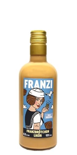 Wein Franzi Das Original 0,5 Liter Franzbrötchen Likör von Wein