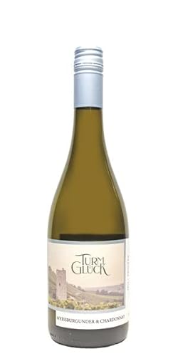 Turmglück Weißburgunder & Chardonnay trocken 2021 0,75 Liter Turmglück Weißburgunder & Chardonnay trocken 2021 0,75 Liter von Wein