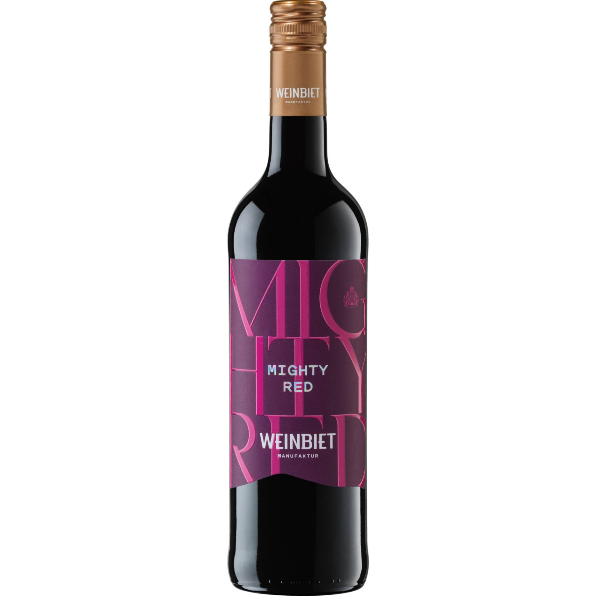 Weinbiet Mighty Red Cuvée, Trocken, Pfalz, Pfalz, 2023, Rotwein Weinbiet Mighty Red Cuvée, Trocken, Pfalz, Pfalz, 2023, Rotwein von Weinbiet Manufaktur eG, An der Eselshaut 57, 67435 Neustadt