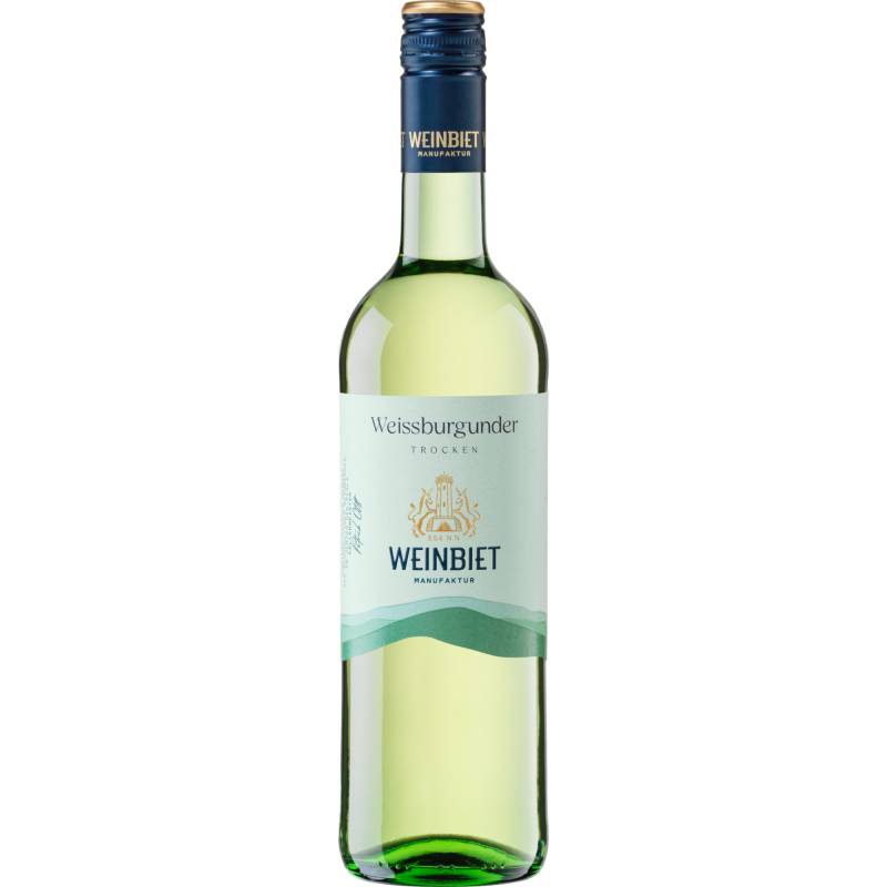 Weinbiet Weißburgunder, Trocken, Pfalz, Pfalz, 2024, Weißwein von Weinbiet Manufaktur eG, An der Eseslhaut 57, 67435 Neustadt