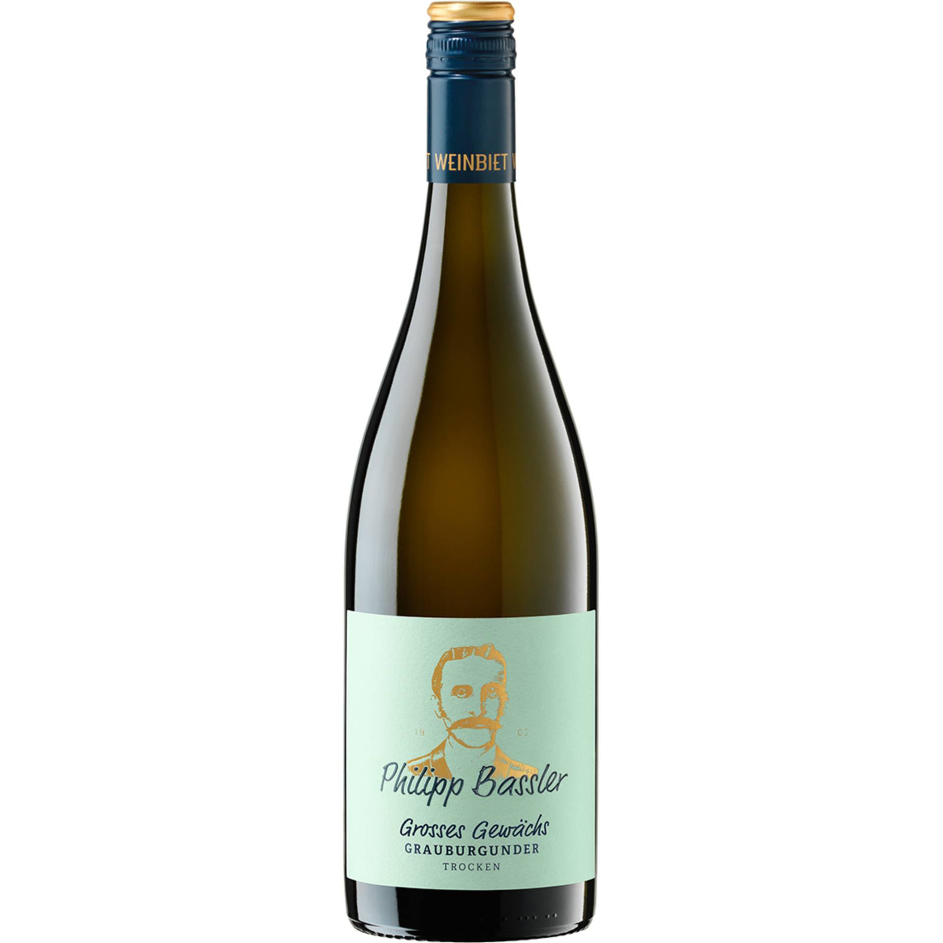 Weinbiet Philipp Bassler Grauburgunder GG, Trocken, Pfalz, Pfalz, 2022, Weißwein Weinbiet Philipp Bassler Grauburgunder GG, Trocken, Pfalz, Pfalz, 2022, Weißwein von Weinbiet Manufaktur eG - An d. Eselshaut 57, 67435 Neustadt an der Weinstraße - DE