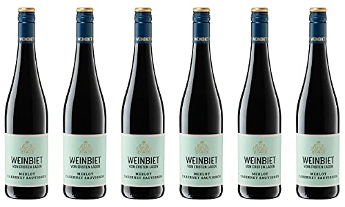 Weinbiet Manufaktur Merlot & Cabernet Sauvignon trocken Von Ersten Lagen (6 x 0,75l) von Weinbiet Manufaktur eG