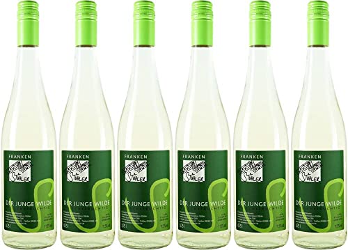 6x Der Junge Wilde - Neues Franken 2021 - Weinerlebnis Stühler, Franken - Weißwein von Weinerlebnis Stühler