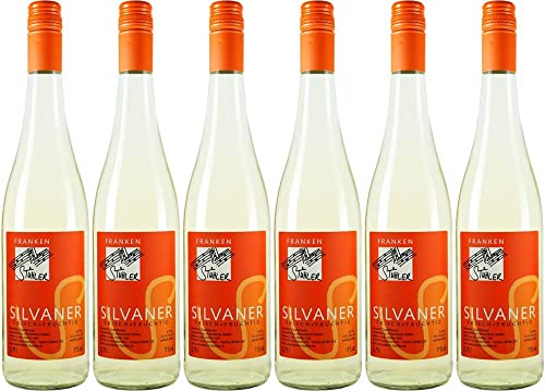 6x Silvaner - Neues Franken 2021 - Weinerlebnis Stühler, Franken - Weißwein von Weinerlebnis Stühler