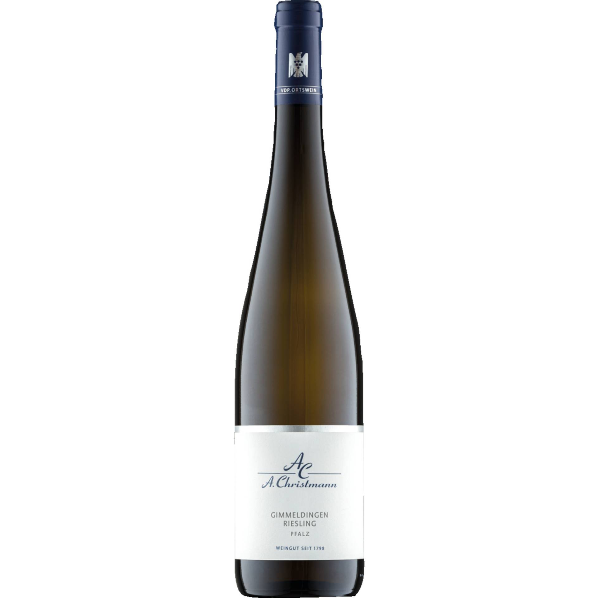Gimmeldingen Riesling, Trocken, Pfalz, Pfalz, 2020, Weißwein von Weingut A. Christmann, D - 67435 Gimmeldingen