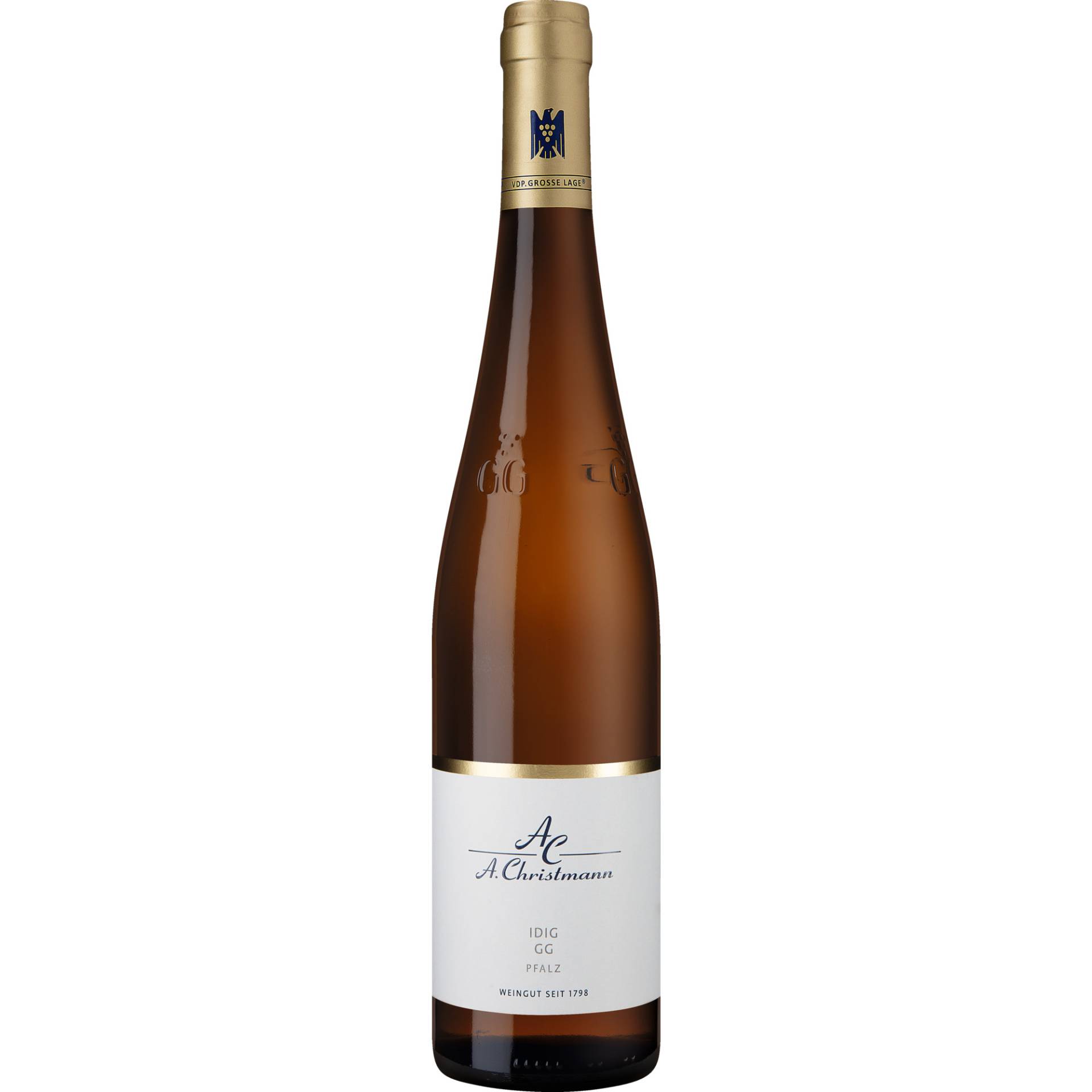 Idig Riesling GG, Trocken, Pfalz, Pfalz, 2021, Weißwein von Weingut A. Christmann, D - 67435 Gimmeldingen