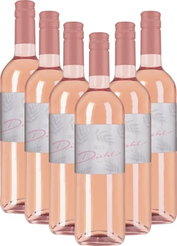 Rosé trocken Weingut A. Diehl Roséwein 6 x 0,75l VINELLO - 6 x Weinpaket inkl. kostenlosem VINELLO.weinausgießer von Weingut A. Diehl