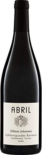 Weingut Abril Spätburgunder EDITION JOHANNES QW Kaiserstuhl 2018/2019 Abril (1 x 0.75 l) von Weingut Abril