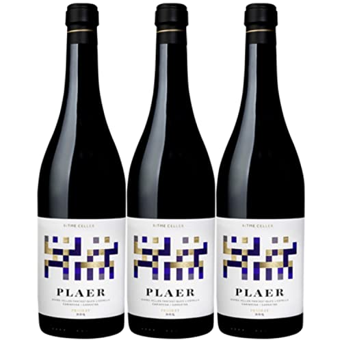 Acústic Celler Plaer Priorat DOCa Rotwein Wein trocken Spanien I Visando Paket (3 x 0,75l) von Weingut Acustic Celler