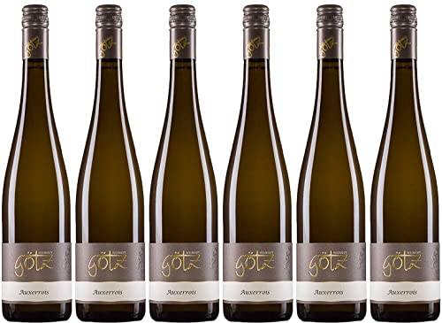 6x Auxerrois feinherb 2022 - Weingut Albert Götz KG, Pfalz - Weißwein von Weingut Albert Götz KG