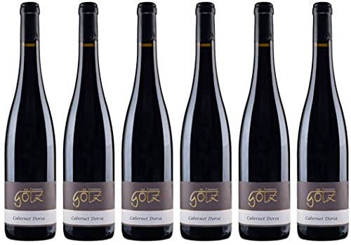 6x Cabernet Dorsa trocken 2021 - Weingut Albert Götz KG, Pfalz - Rotwein von Weingut Albert Götz KG