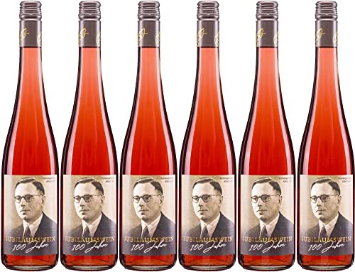 6x Syrah Rosé Jubiläumswein 2020 - Weingut Albert Götz KG, Pfalz - Rosé von Weingut Albert Götz KG