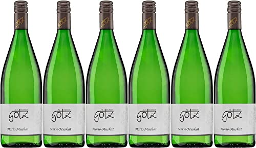 6x Morio Muskat 2022 - Weingut Albert Götz KG, Pfalz - Weißwein von Weingut Albert Götz KG