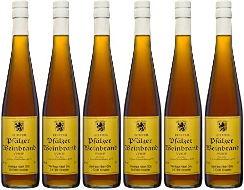 6x Pfälzer Weinbrand V.V.S.O.P. - Weingut Albert Götz KG von Weingut Albert Götz KG