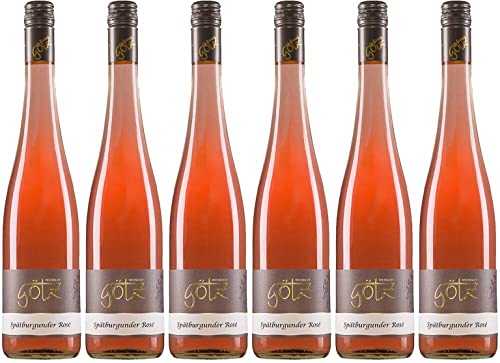 6x Spätburgunder Rosé 2021 - Weingut Albert Götz KG, Pfalz - Rosé von Weingut Albert Götz KG