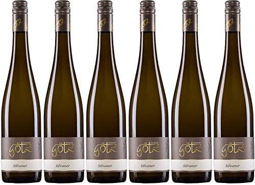 6x Silvaner trocken 2019 - Weingut Albert Götz KG, Pfalz - Weißwein von Weingut Albert Götz KG