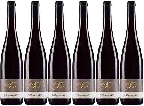 6x Spätburgunder trocken 2020 - Weingut Albert Götz KG, Pfalz - Rotwein von Weingut Albert Götz KG