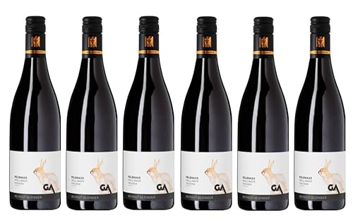 6x 0,75l - Weingut Aldinger - Feldhase - Trollinger - VDP.Gutswein - Qualitätswein Württemberg - Deutschland - Rotwein trocken von Weingut Aldinger