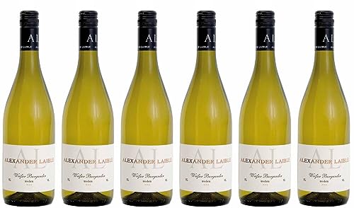 6x Alexander Laible Weißer Burgunder *** Sl 2018 - Weingut Alexander Laible, Baden - Weißwein von Weingut Alexander Laible