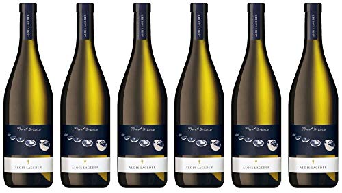 6x Alois Lageder Pinot Bianco 2020 - Weingut Alois Lageder, Südtirol - Weißwein von Weingut Alois Lageder