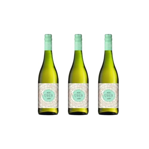 Weingut Ambs Herz über Kopf QbA Weiß trocken 0,75l 3 Flaschen Weingut Ambs Herz über Kopf QbA Weiß trocken 0,75l 3 Flaschen von Weingut Ambs