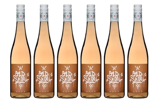Weinpaket Old Skool Rosé Roséwein Bio trocken (6 x 0,75l) Weingut Andres Pfalz Deidesheim von Weingut Andres