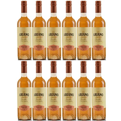 Ariano Tanat Roséwein Wein Trocken Uruguay (12 x 0,75l) von Weingut Ariano
