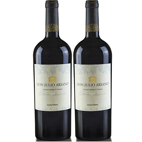 Don Julio Ariano Tannat Merlot Syrah Rotwein Wein Trocken Uruguay (2 x 0,75l) von Weingut Ariano