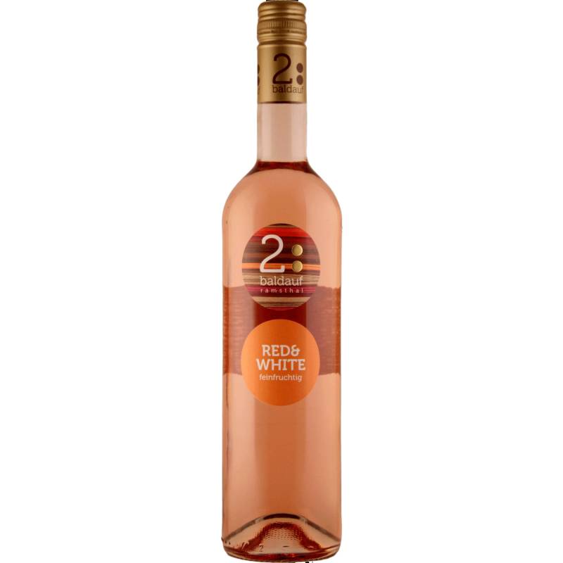 Baldauf Red & White Cuvée, Feinfruchtig, Franken, Franken, 2023, Roséwein von Weingut Baldauf - Hauptstrasse 42 97729 Ramsthal - DE