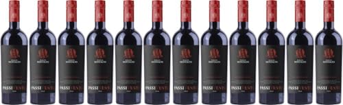 12x Passivento Rosso Terre Siciliane 2022 - Weingut Barone Montalto, Terre Siciliane IGT - Rotwein von Weingut Barone Montalto
