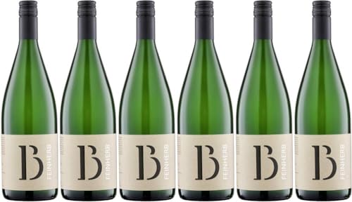 6x VdP.Wein- & Sektgut Barth Riesling feinherb 1 Liter 2022 - Weingut Barth (Rheingau), Rheingau - Weißwein von Weingut Barth (Rheingau)