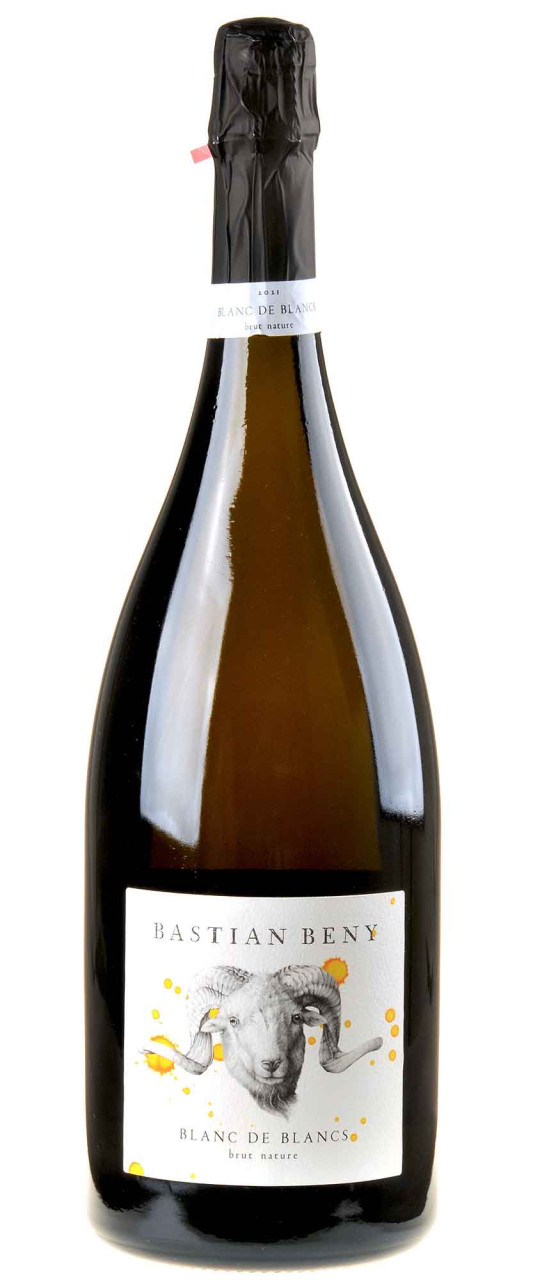 Weingut Bastian Beny Blanc de Blancs Brut Nature 2022 Magnum von Weingut Bastian Beny