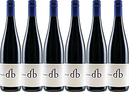 6x Dornfelder feinherb 2021 - Weingut Bender, Pfalz - Rotwein von Weingut Bender
