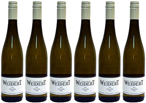6x Oberemmeler Altenberg Riesling Spätlese trocken 2019 - Weingut Benedikt Weidert, Mosel - Weißwein von Weingut Benedikt Weidert