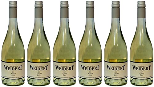 6x Oberemmeler Altenberg 'RISECCO' Qualitätsperlwein feinherb 2017 - Weingut Benedikt Weidert - Weißwein von Weingut Benedikt Weidert