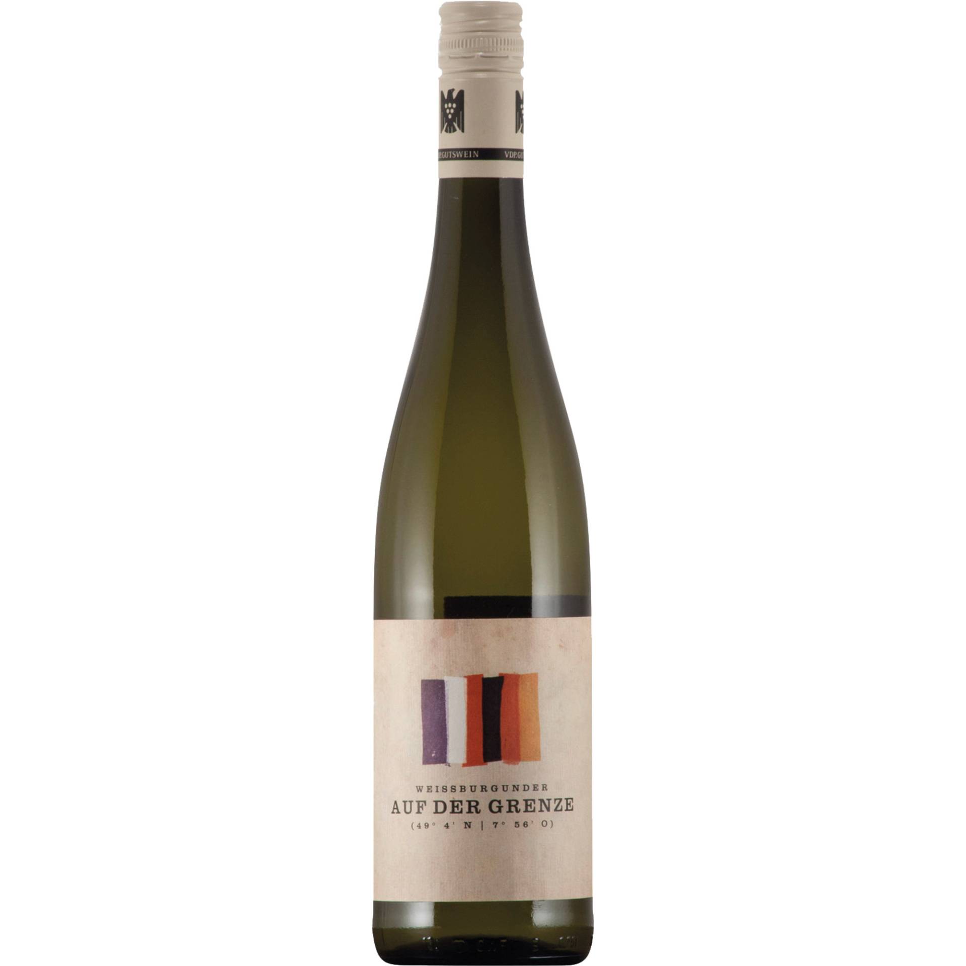 Bernhart Weissburgunder Auf der Grenze, Trocken, Pfalz, Pfalz, 2023, Weißwein Bernhart Weissburgunder Auf der Grenze, Trocken, Pfalz, Pfalz, 2023, Weißwein von Weingut Bernhart,76889,Schweigen,Deutschland
